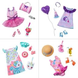 芭比 服裝配件組 My First Barbie 娃娃 生日 衣服 裙子 鞋子 包包 價格比較,價格查詢,歷史價格詳細信息