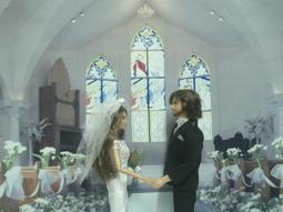 *{心花怒放館}*特價~買十送一【芭比可穿的白紗新娘結婚禮服..附頭紗+捧花+高跟鞋+手套..#B230】三日內出貨 歷史價格詳細信息