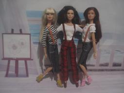 [一套]芭比娃娃可兒娃娃衣服布料手工材料包布藝飾品 歷史價格詳細信息