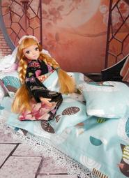 小禎ㄟ雜貨 小美樂娃娃床組 娃娃床 館主手工冰原動物床組 粉紅色床 被單 被子 枕頭 適合 美樂 莉卡 珍妮 小布 芭比 歷史價格詳細信息