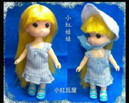 S小紅瓦屋.芭比娃娃可穿的細肩帶簡款紅色洋裝（莉卡可兒珍妮） 歷史價格詳細信息