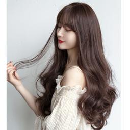 假發女全頭taoLolita自然長卷發長直發八字中分劉海網紅氣質透氣 歷史價格詳細信息