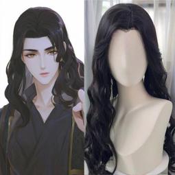 代號鳶左慈cos假發真頭發男長發假發古風銀白乙游萬用毛全頭薄款 歷史價格詳細信息