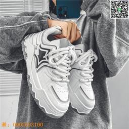 +潮牌男鞋2024新款春秋季透氣百搭小白鞋男士網布軟底運動休閑板鞋 歷史價格詳細信息