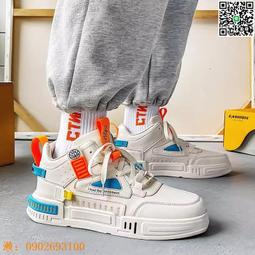 【惠惠市集】夏季帆布男鞋2024新款溶解貝殼頭休閑板鞋增高黑色春秋潮鞋子 歷史價格詳細信息