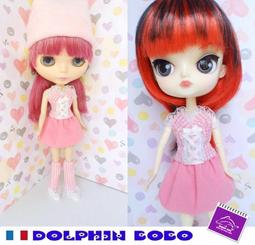 Dolphin Bobo娃衣工作室~粉紫色花樣甜美上衣+紫色燈籠褲(上衣120元 褲子120元 可單買) 歷史價格詳細信息