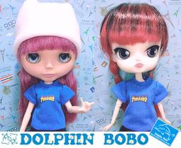 Dolphin Bobo娃衣工作室~黑色T恤100元+黑白條紋裙子120元(可單買) 歷史價格詳細信息