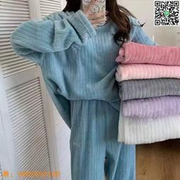 保暖睡衣 暖心笑顏 法蘭絨二件式長袖居家衣褲組(粉F) AngelHoney天使霓裳 歷史價格詳細信息