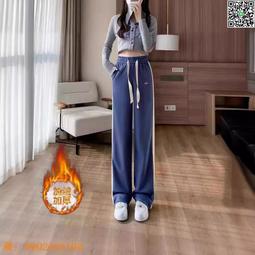 運動褲女寬松垂感直筒高腰闊腿束腳休閑網紅夏季瑜伽健身褲潮瑜珈褲 鯊魚褲 芭比褲 運動褲 歷史價格詳細信息