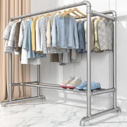 臥室衣帽架家用落地掛衣架鞋架一體收納櫃多功能全實木客廳置物架 歷史價格詳細信息