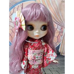 小禎雜貨 扇子蝴蝶3號 和風手工花朵髮夾  和服 花朵髮夾  小布娃娃頭飾 大人 小孩 小布娃娃 美樂娃娃都可使用 歷史價格詳細信息