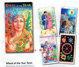 年輪塔羅｜Wheel Of The Year Tarot【左西購物網】 歷史價格詳細信息