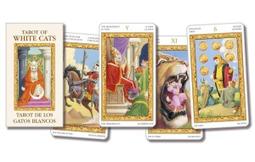 白貓塔羅牌迷你版｜Mini Tarot White Cats 聖甲蟲牌卡【左西購物網】 歷史價格詳細信息