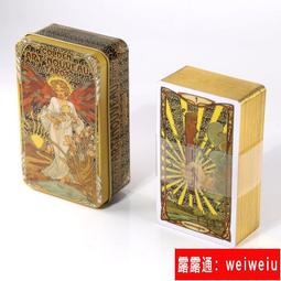 鐵盒taro可攜式版經典韋特ta羅牌羅牌塔入門新手花影魅經桌遊卡牌 歷史價格詳細信息