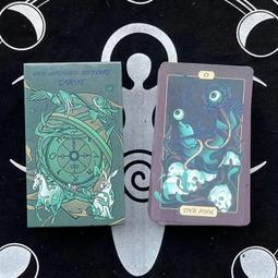 「寶時玄境」鬼屋塔羅牌 贈中文翻譯 Tarot of Haunted House 英文訂製卡牌 桌遊 歷史價格詳細信息