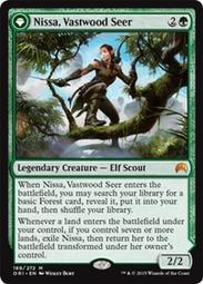 [ALG卡牌專門] ORI 起源 Nissa, Vastwood Seer 廣林預言師妮莎 中/英/日文 價格比較,價格查詢,歷史價格詳細信息
