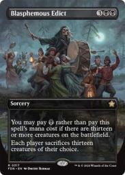 BLASPHEMOUS EDICT x4 mtg NM-M Foundations 4 Rare 歷史價格詳細信息