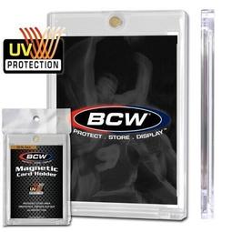 BCW Magnetic Card Holder 100pt Point with UV Protection - Box of 16 holders 歷史價格詳細信息