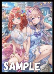 『牌塔』現貨 SC24_S 同人會場限定 卡套 澤塔 Zeta hololive 牌套 60張 92x67mm 白詰草 歷史價格詳細信息