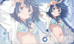 [現貨][水色代購][桌墊] Comiket 102 星之色 ほしいろ hololive 常闇トワ 居家服ver 歷史價格詳細信息