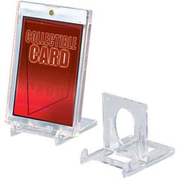 Ultra Pro ONE TOUCH STAND 35pt Display Sports Trading Card Holder Magnetic Black 歷史價格詳細信息