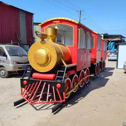 大型鐵藝模型復古蒸汽鳴笛有軌火車頭綠皮火車廂主題餐廳 歷史價格詳細信息