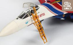 【模王 現貨】Su-35 Su35 蘇聯戰機 比例 1/100 部分合金完成品 歷史價格詳細信息
