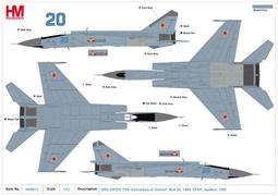 【模王 預購】HM MIG-23 MIG23 虎紋 老虎 彩繪 比例 1/72 合金完成品 HA5311 歷史價格詳細信息