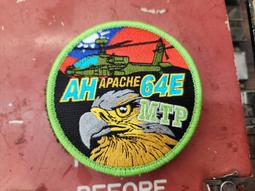 鐵鳥迷*新品現貨*陸軍 AH-64E阿帕契APACHE戰鬥直升機P正駕駛臂章(有魔鬼氈) 歷史價格詳細信息