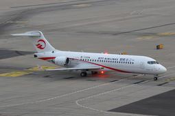 ARJ21圓通飛機模型客機航模84cm民航公務機擺件大尺寸落地擺件模 歷史價格詳細信息
