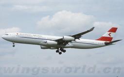 1:400  奧地利航空 Austrian Airlines A340-200 OE-LAG Herpa製作 稀有 絕版 歷史價格詳細信息
