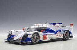 autoart 1/18。TOYOTA TS040 HYBRID LM 2014 #7。無盒 歷史價格詳細信息