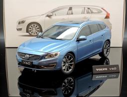 1:18 VOLVO 原廠 XC60藍色休旅車 歷史價格詳細信息