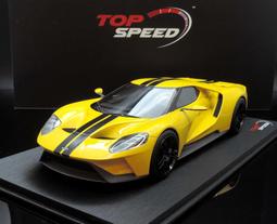 【MASH-2館】現貨瘋狂價 TSM TopSpeed 1/18 Ford GT LA Auto Show 2015 黃 價格比較,價格查詢,歷史價格詳細信息