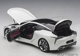 1/18 AUTOart Lexus LC500 Metallic White 78846【MGM】 歷史價格詳細信息