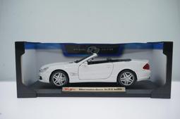 全新MAISTO SE特仕板 1：18 賓士SL63 AMG 收藏品 價格比較,價格查詢,歷史價格詳細信息