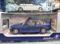 Solido 1/18 BMW M3 E36 1996 blue  寶馬 歷史價格詳細信息
