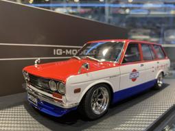 吉華科技@ 1/18 Ignition IG2220 Datsun Bluebired (510) Wagon 白色 歷史價格詳細信息