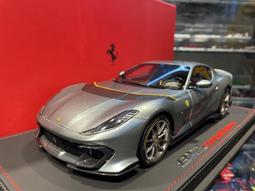 1/18 BBR Ferrari 812 Competizione A Volterra P18209N【MGM】 歷史價格詳細信息