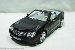 NOREV 1:18 黑色 奔馳他Benz SL 500 2003 合金汽車模型 可開門 歷史價格詳細信息