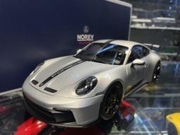 吉華@ 1/18 NOREV Porsche 911 992 GT3 Special Edition 銀色 歷史價格詳細信息