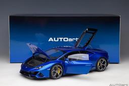 1/18 AUTOart Lamborghini Huracan EVO Blu Nethuns 79212【MGM】 歷史價格詳細信息