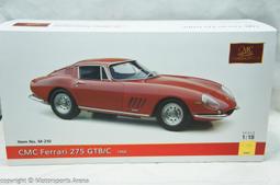 1/18 CMC Ferrari 275 GTB/C 1966 #98 Silver M211【MGM】 歷史價格詳細信息
