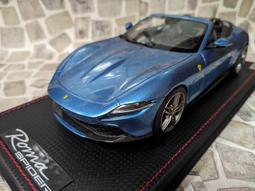 Ferrari Roma Spider Blu Roma 限量49台 FE040C 1/18 MR 歷史價格詳細信息