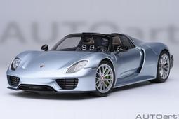 [SellCARs] AUTOart 77924 PORSCHE 918 SPYDER  (BLUE) 歷史價格詳細信息