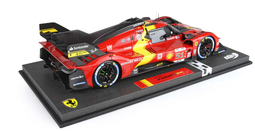 1/18 BBR Ferrari 499P #51 Winner Le Mans 2023 P18239【MGM】 歷史價格詳細信息
