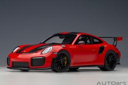 1/18 AUTOart Porsche 911 (991) GT2 RS Weissach 78172【MGM】 歷史價格詳細信息