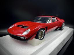 Lamborghini Miura SV 稀有紅/金 1/18 AUTOart 歷史價格詳細信息