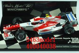 (中飾模型) F1 2006 MF1 M16 TOYOTA C.ALBERS #19 1:43 Minichamps 歷史價格詳細信息