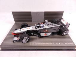 1/43 F1 McLaren MP4-17 Kimi Raikkonen  2002 Michelin 歷史價格詳細信息